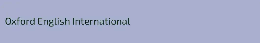Oxford English International